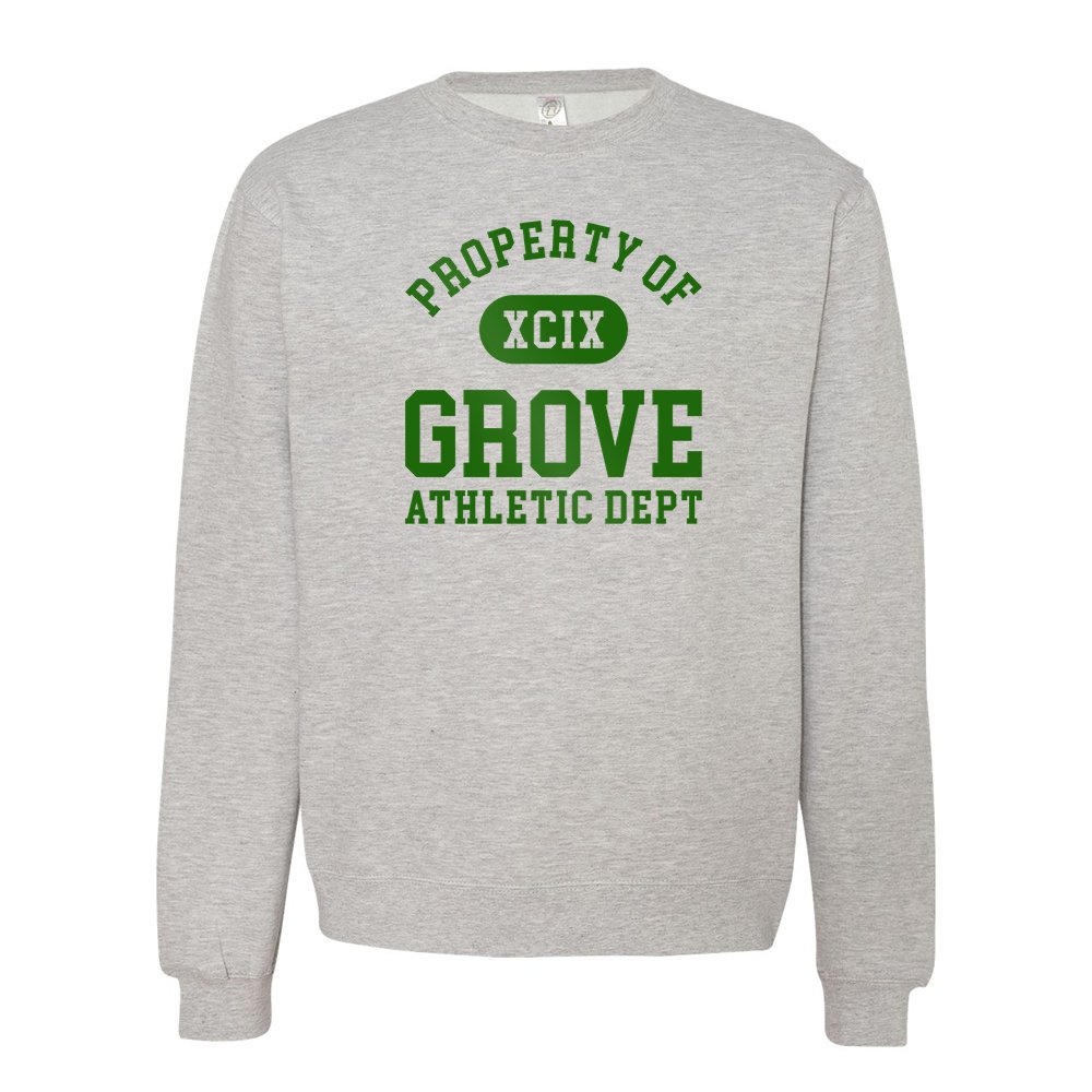 Grove Classic Athletic Dept Crewneck Sweatshirt - Multiple Colorways - Grove PTG