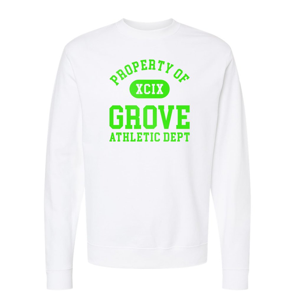 Grove Classic Athletic Dept Crewneck Sweatshirt - Multiple Colorways - Grove PTG
