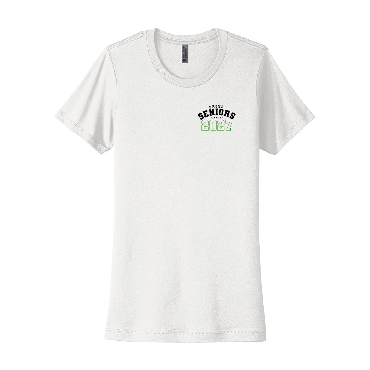 Grove School "SENIORS 2027" Womens T-Shirt - Grove PTG