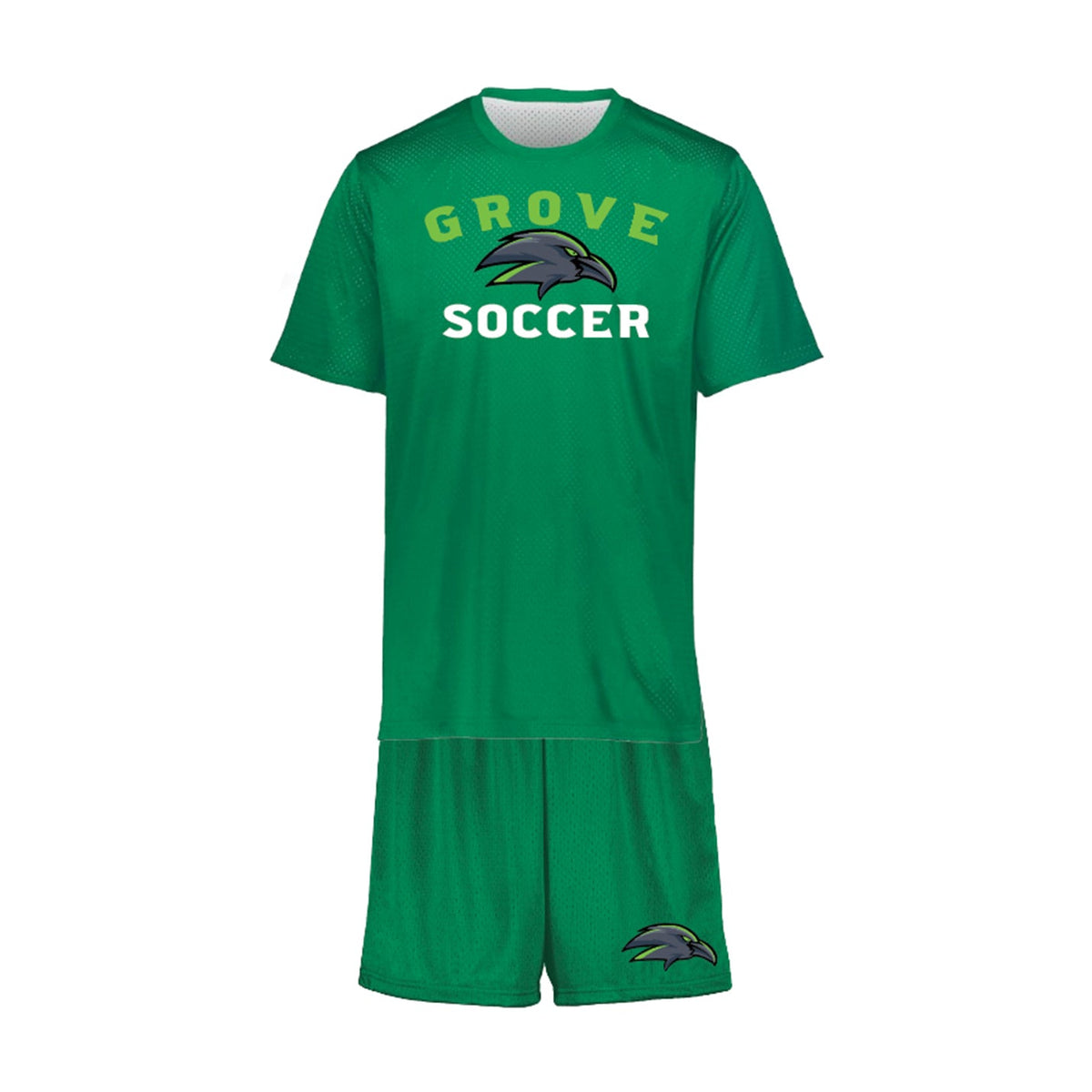 Grove Soccer Practice Uniforms - Shirt & Shorts - Grove PTG