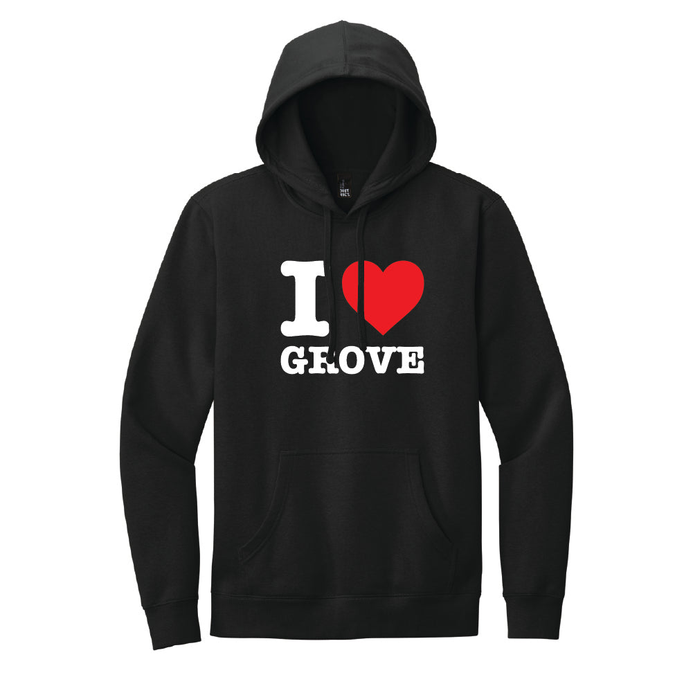 I Heart Grove Hoodie - Multiple Colors - Grove PTG