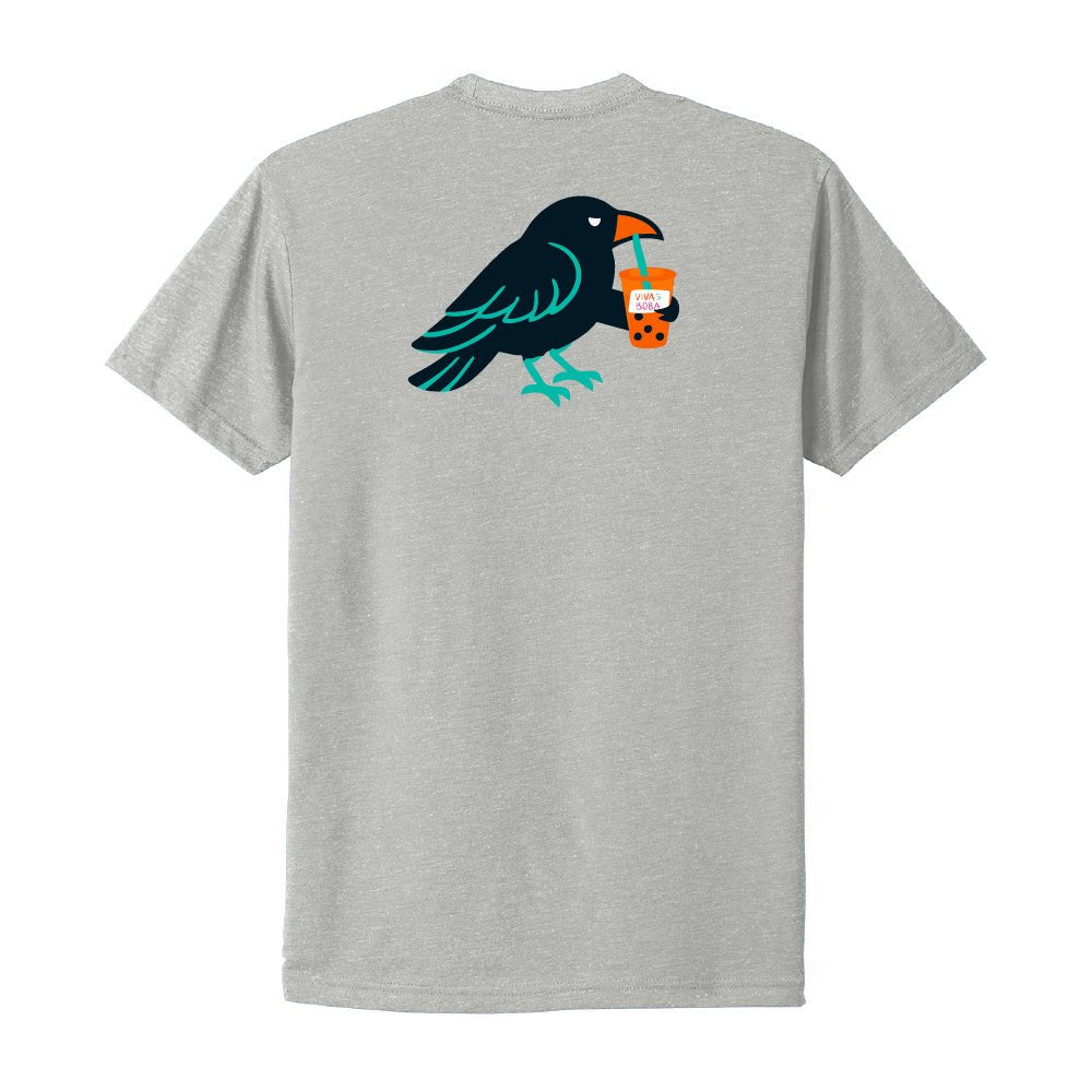 Viva La Raven Tee - Viva La Boba Collaboration - Grove PTG