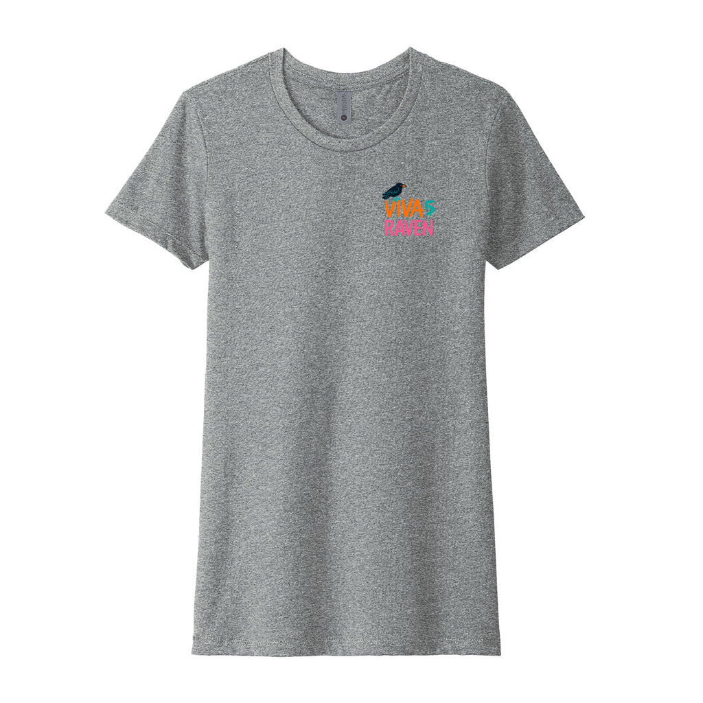 Viva La Raven Womens Tee - Viva La Boba Collaboration - Grove PTG